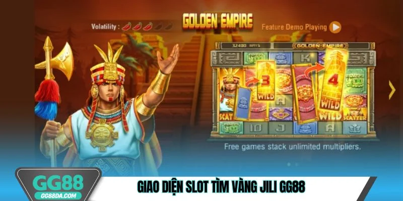 Giao diện slot Tìm Vàng JiLi GG88